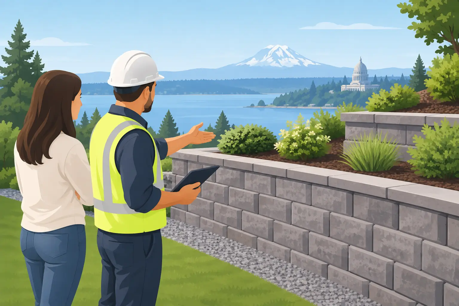 Choosing a Retaining Wall Contractor in Olympia WA