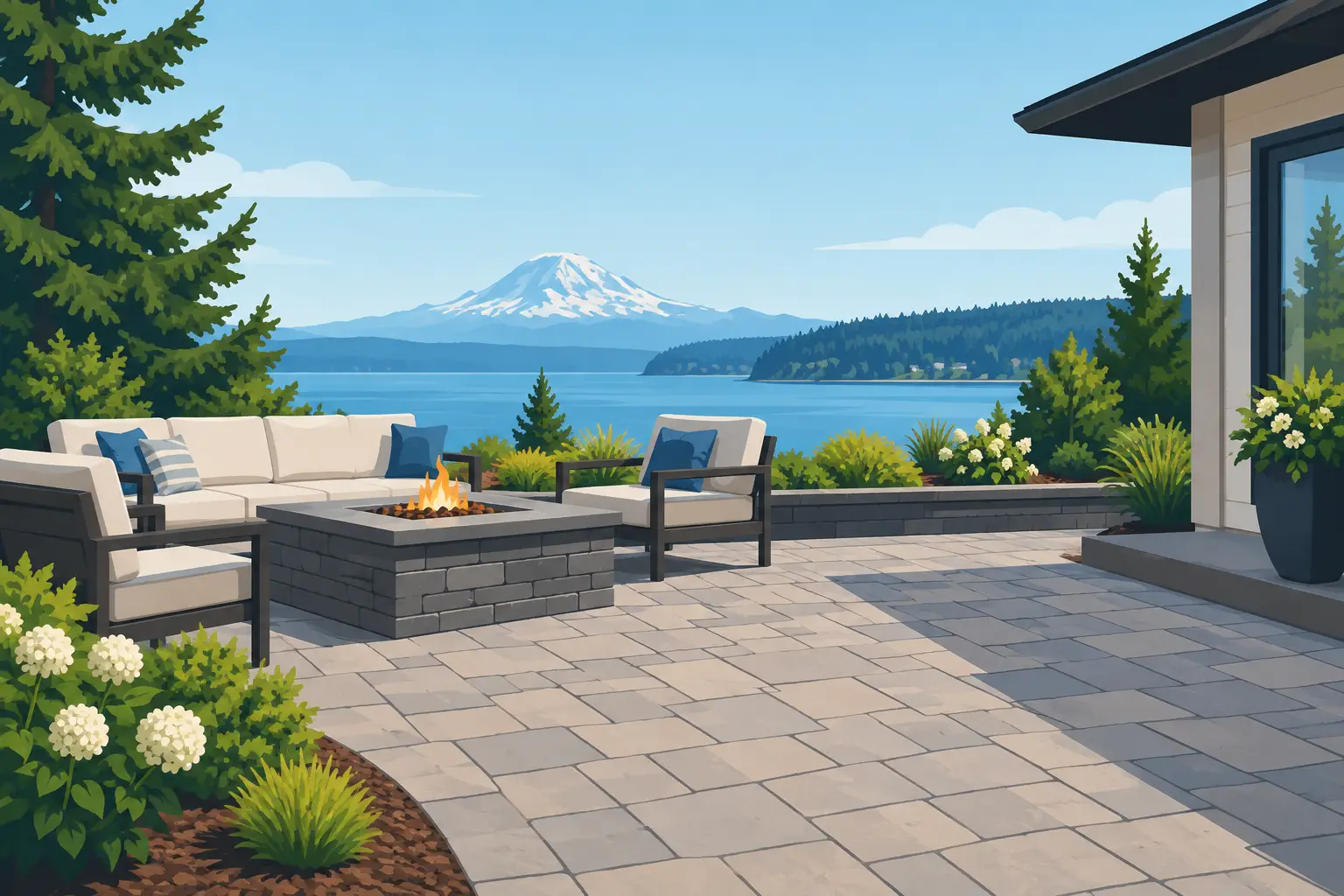 Paver Patio Installation Olympia WA Done Right